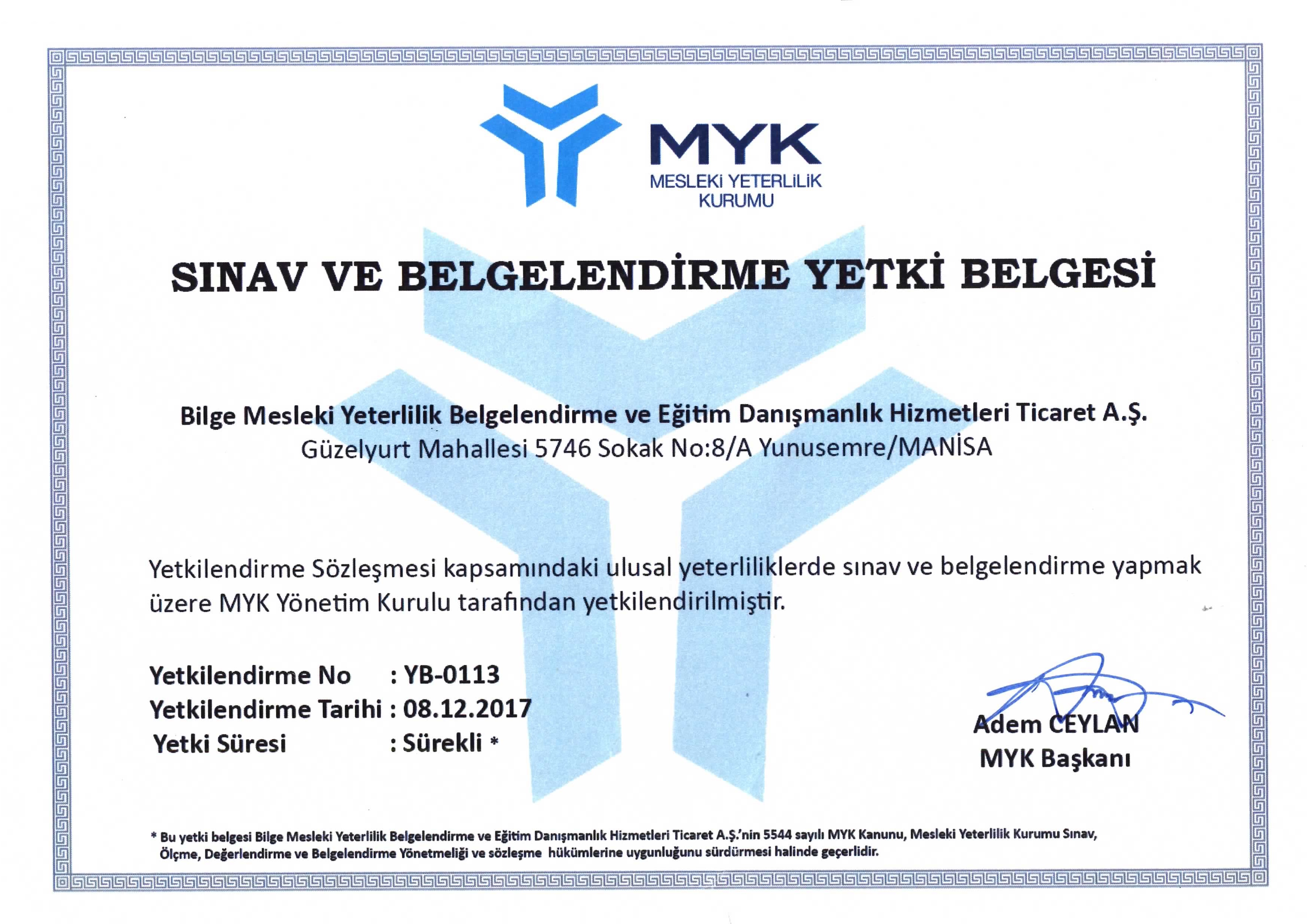 Mesleki Yeterlilik Belgesi Zorunluluğuna 40 meslek daha ilave edildi.